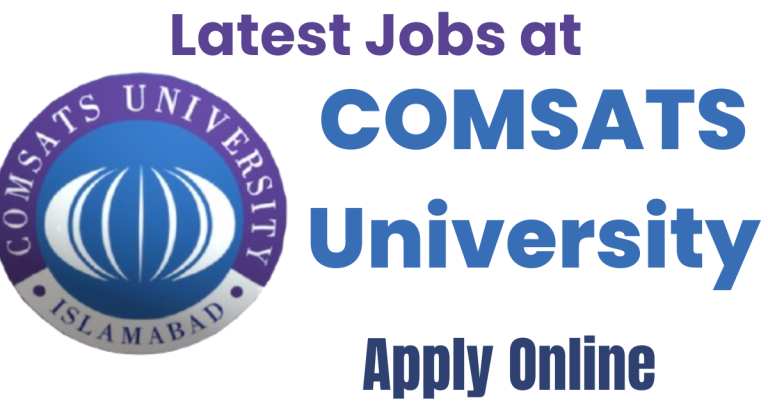 comsats university islamabad jobs